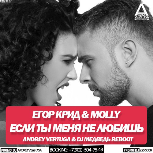 Егор Крид & Molly - Если ты меня не любишь (Andrey Vertuga & Dj Медведь Reboot)